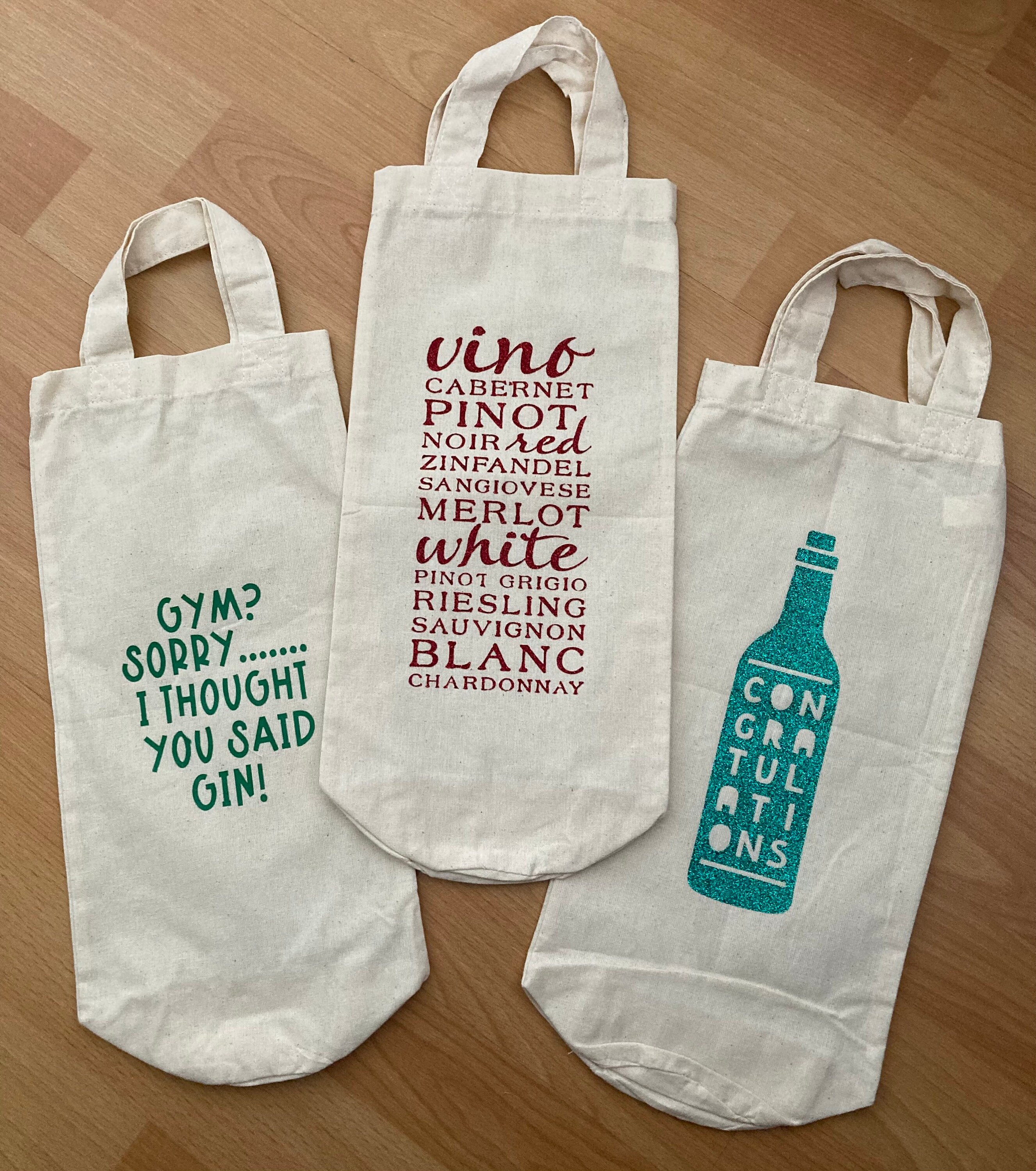 Personalised Bottle Gift Bag Birthday Etsy UK