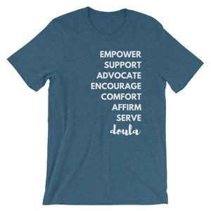 Doula JobBeschreibung T-Shirt | Geschenke für Schwangerschaft & Postpartum Doulas