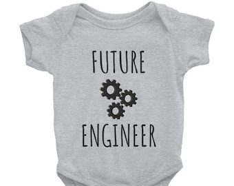 Future Engineer Cute Baby Onesie | Babyshower Gift