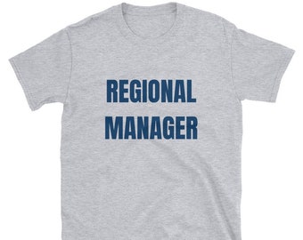 Manager T-Shirt (Unisex) | Assistentin des Regionalleiters Onesie separat verkauft