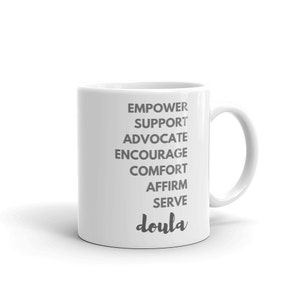 Doula Functieomschrijving Mok | Cadeaus Voor Zwangerschap & Postpartum Doula