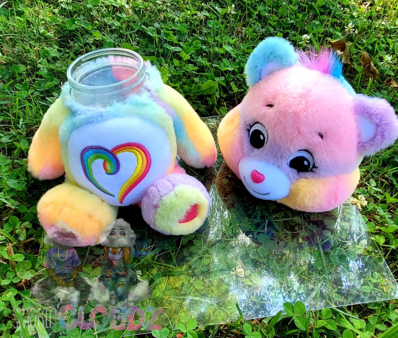 Togetherness Care Bear stash jar | Etsy
