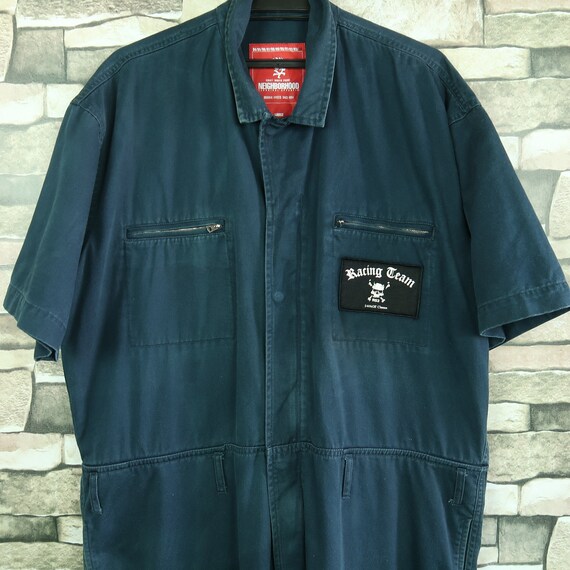Neighborhood Overall Blueish Green Japanese Brand