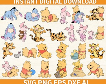 Download Winnie The Pooh Svg Etsy