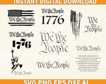 Download Us Constitution Svg Etsy