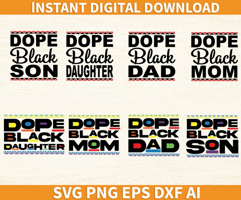 Free Free 90 Free Dope Black Father Svg SVG PNG EPS DXF File