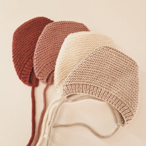 Babymutsje, gebreide muts, muts voor baby, wollen muts, cadeau voor baby