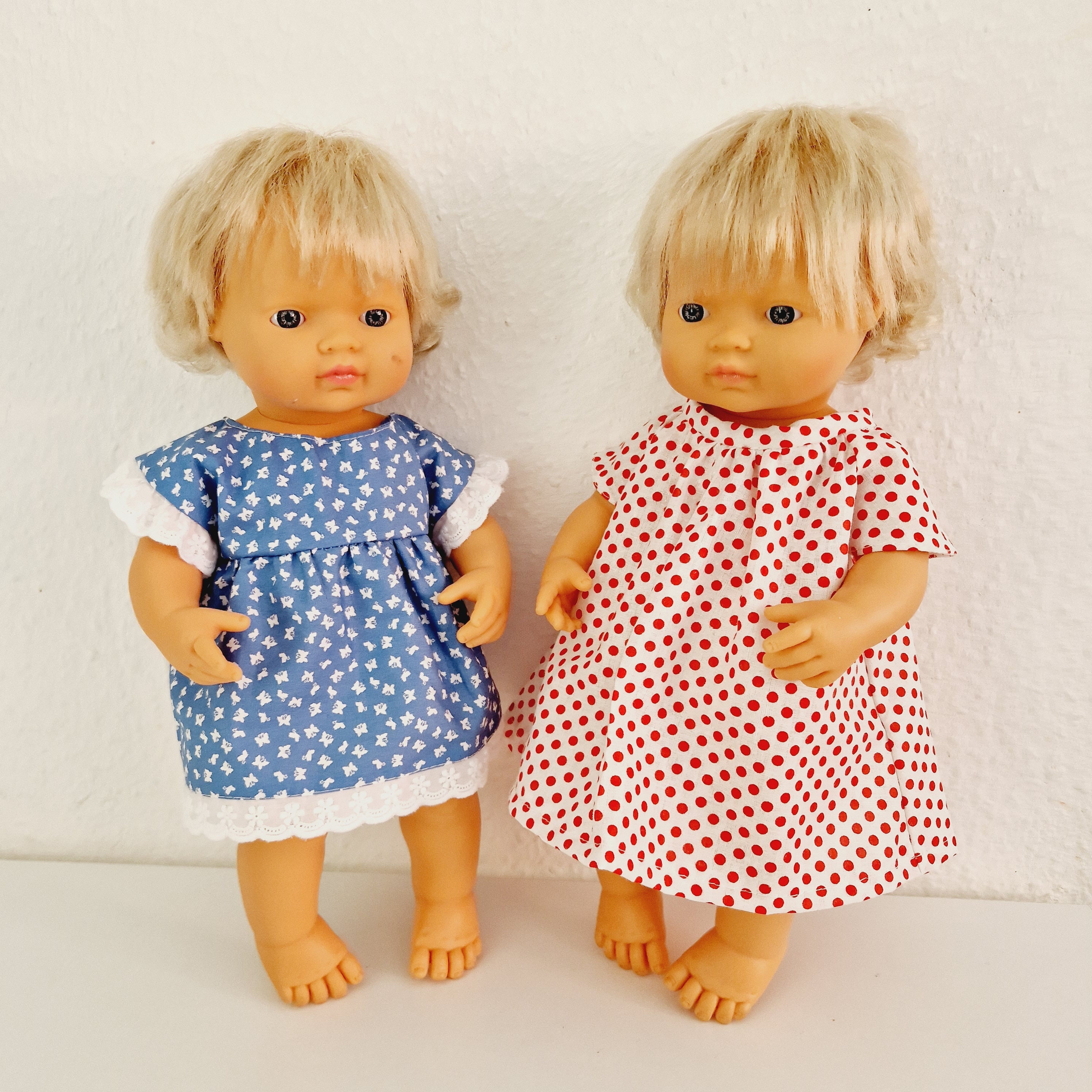Doll clothes, Minikane, Miniland, clothes for dolls, 34-38 cm, summer dress, doll outfit