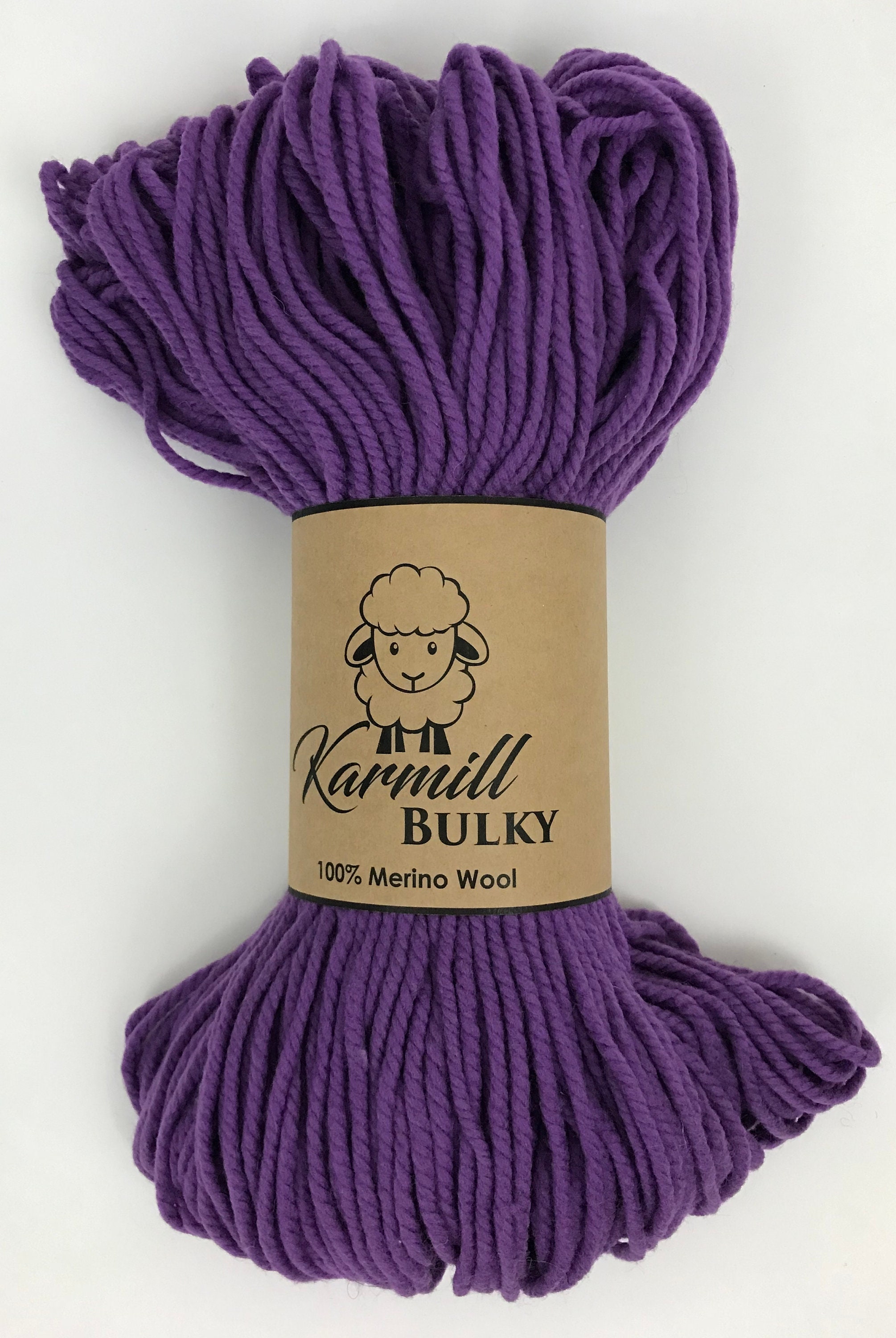 100 Merino Wool Super Bulky Weight Hank 200 Grams Super Chunky Yarn Knitting Wool