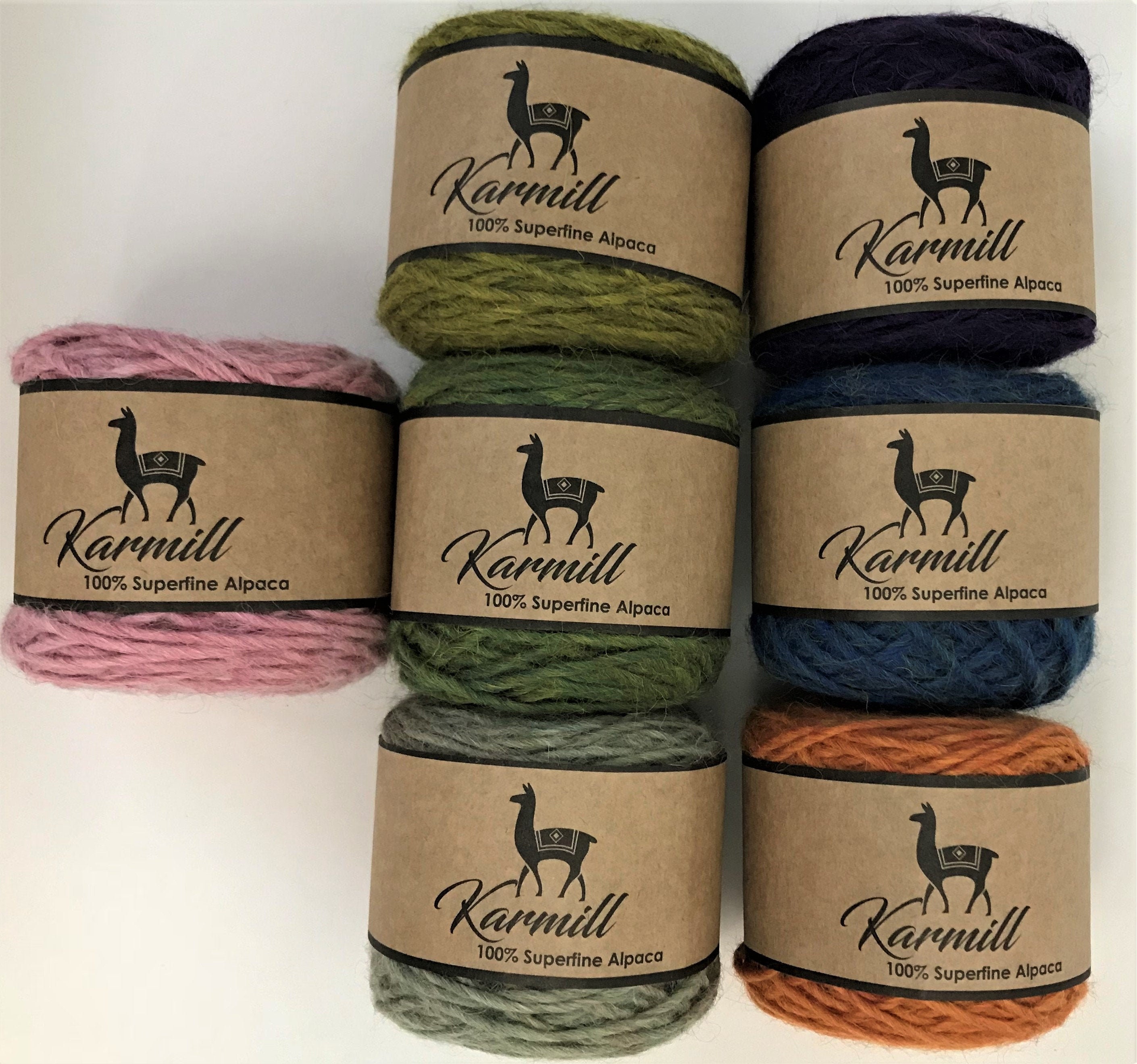 Alpaca Wool Skeins, 100 Superfine Alpaca Yarn ,Skein 50 Grams