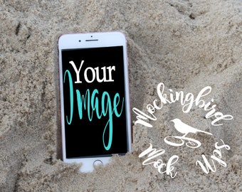 Download Phone Screen Mockup Beach Sand Image Iphone Wireframe Mockup Psd All Free Mockups PSD Mockup Templates