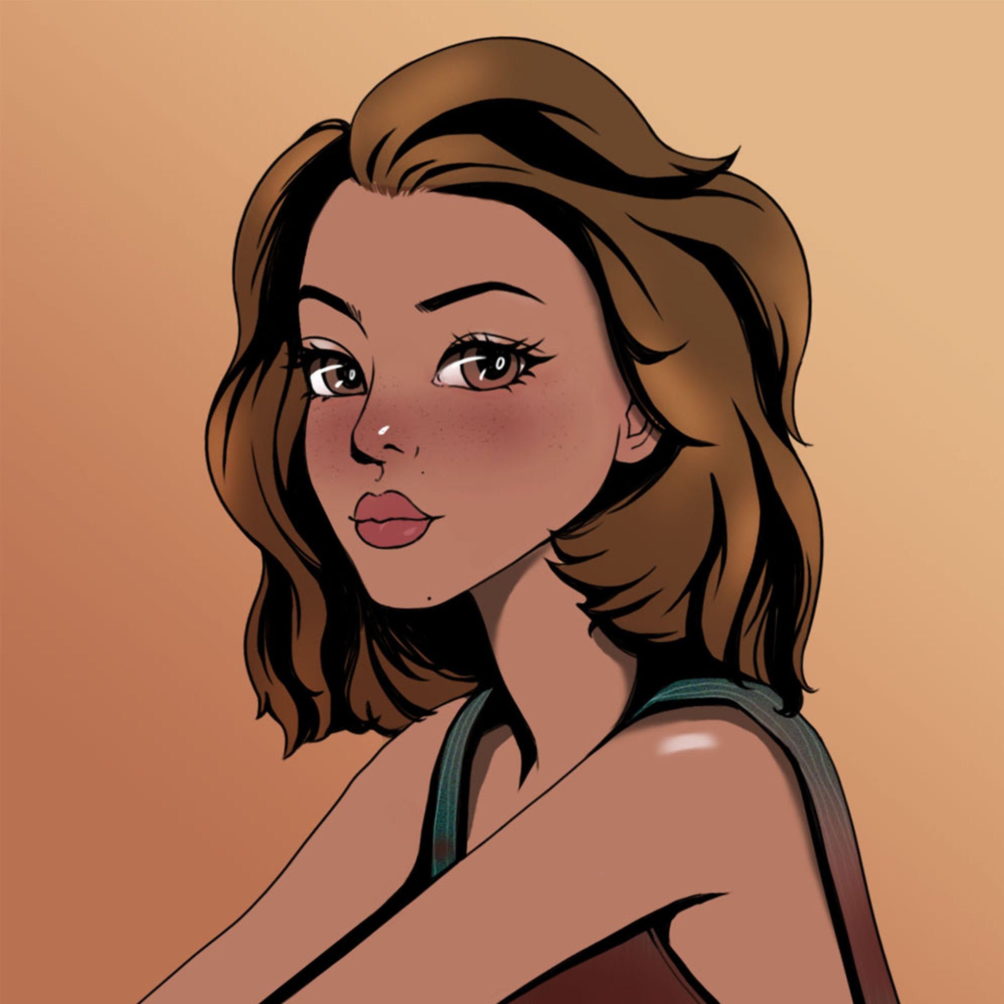Comic Portrait/ Cartoon Portrait From Photo/ Personalized Custom ...