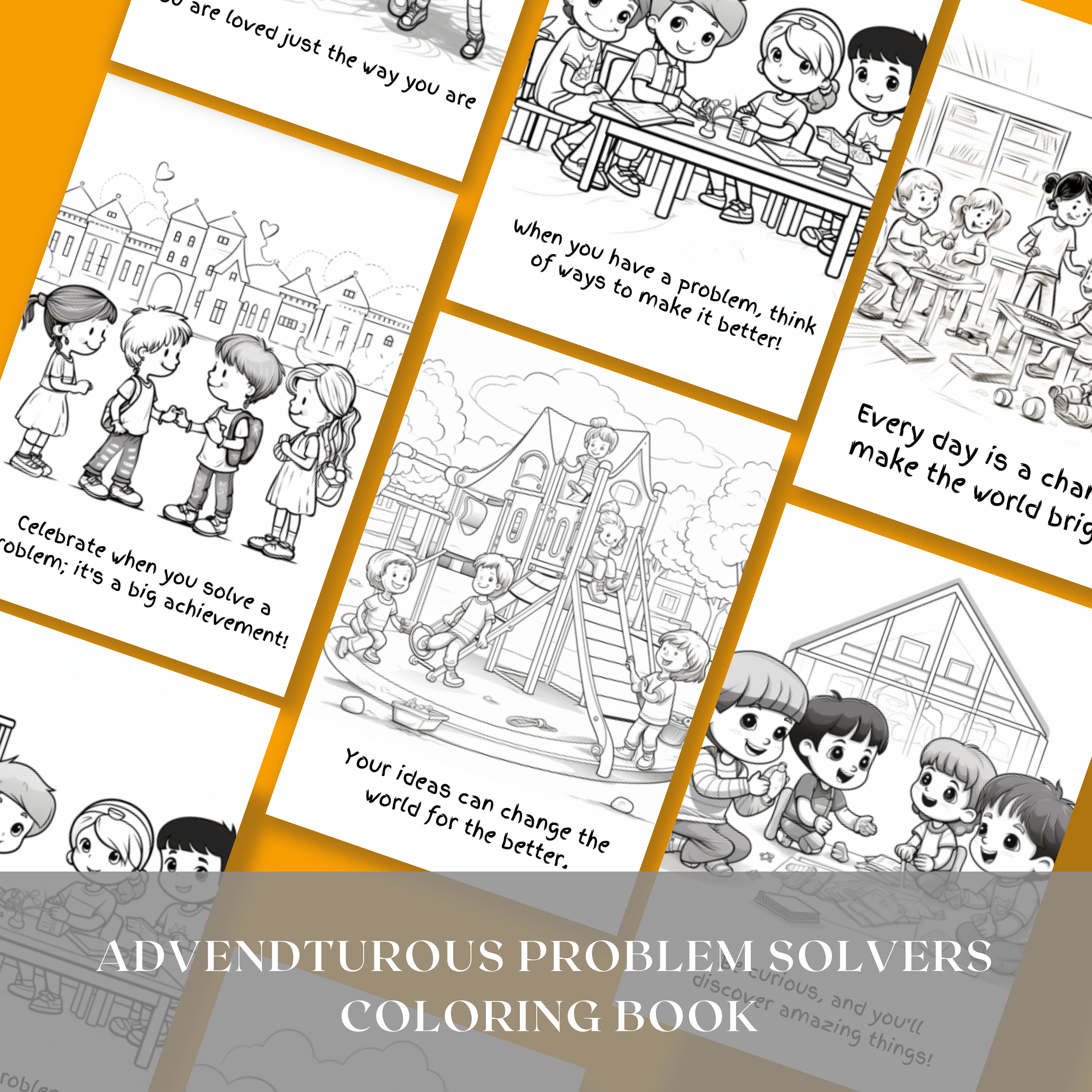 Printable Problem Solver Coloring Book | Empowering Kids to Be Problem ...