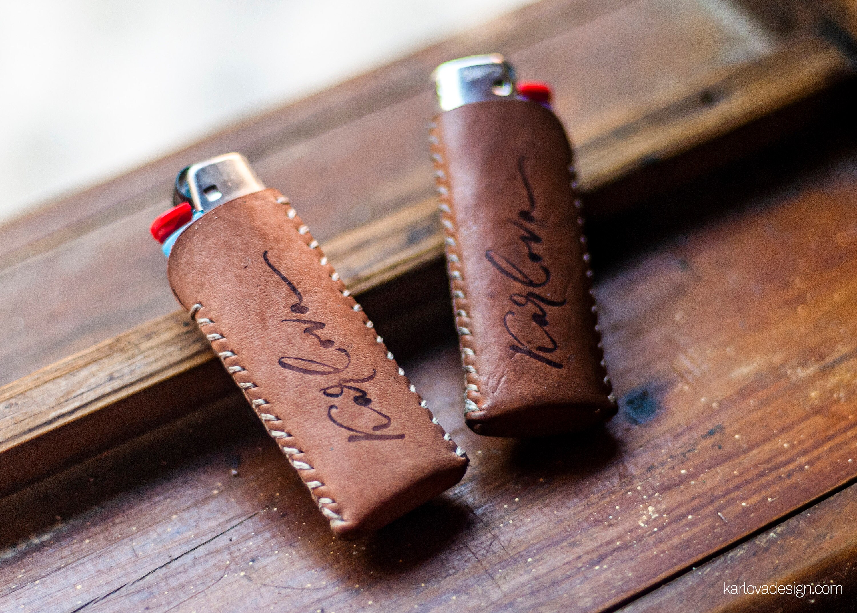 Leather Lighter Case Pattern Etsy
