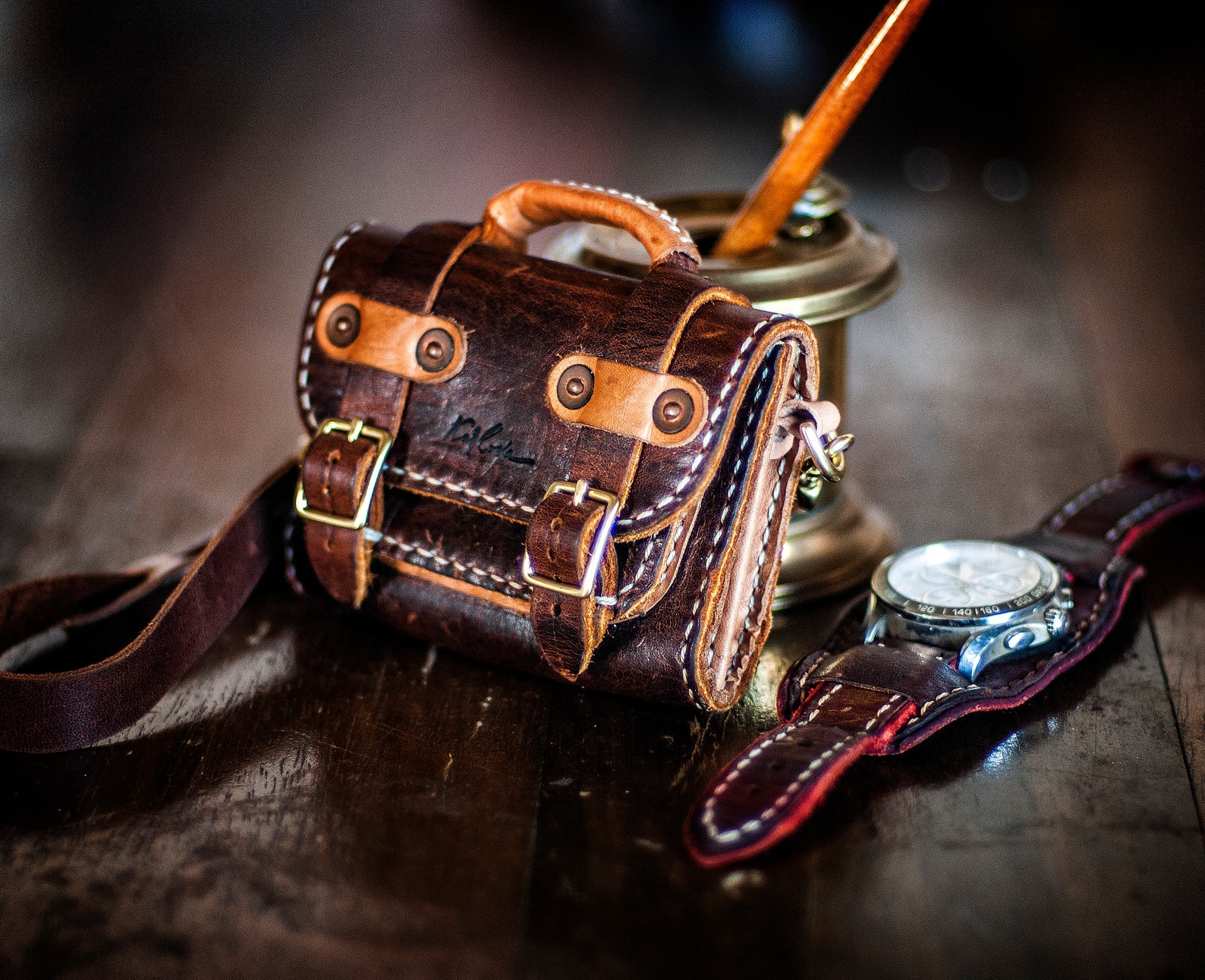 Tiny Card Briefcase PDF Pattern Etsy