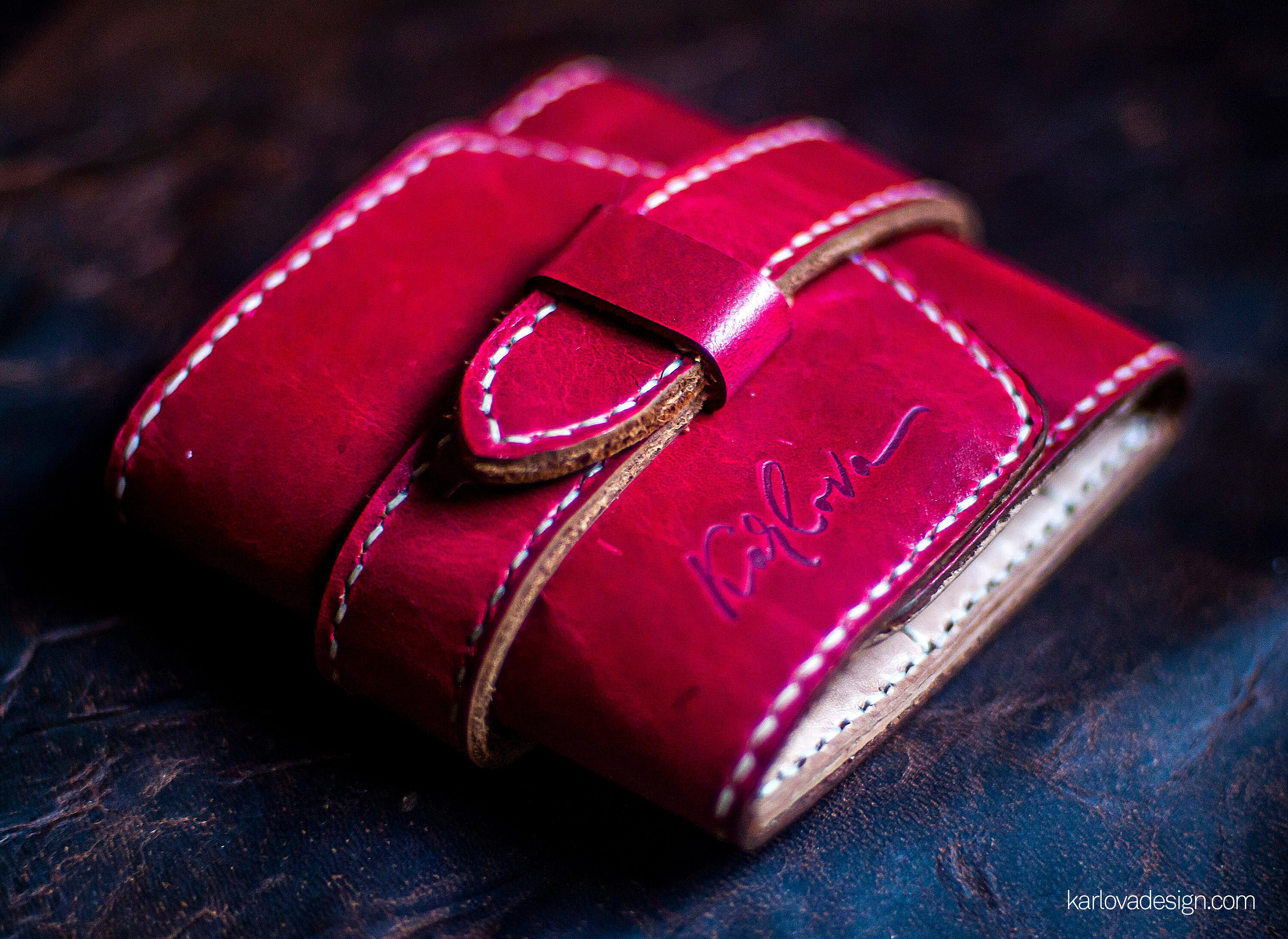 Leather Needle Case PDF Pattern good for keeping your small Etsy