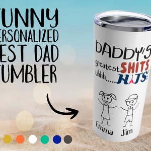 Best dad tumbler, Father&#39;s day gift from wife, Bonus dad fathers day gift, First time dad gift