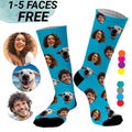Custom Face Socks, Custom Dad Gift, Personalized Socks with Faces, Mom Photo Gift, Custom Photo Socks, Picture Socks, Customized Dad Socks