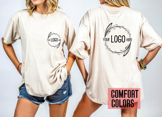 Custom Logo Shirt, Custom Text Personalized Shirt, Bulk Employee Gifts, Corporate Gifts, Group Shirts