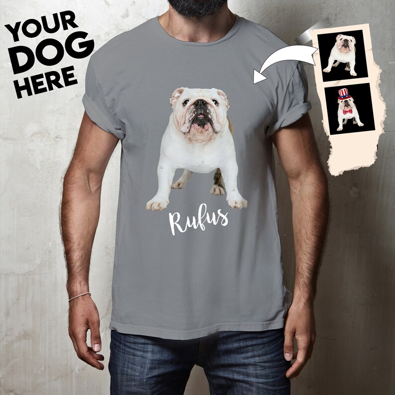 Dog Dad Shirt Custom Pet Shirt Custom Dog Shirts Pet Etsy