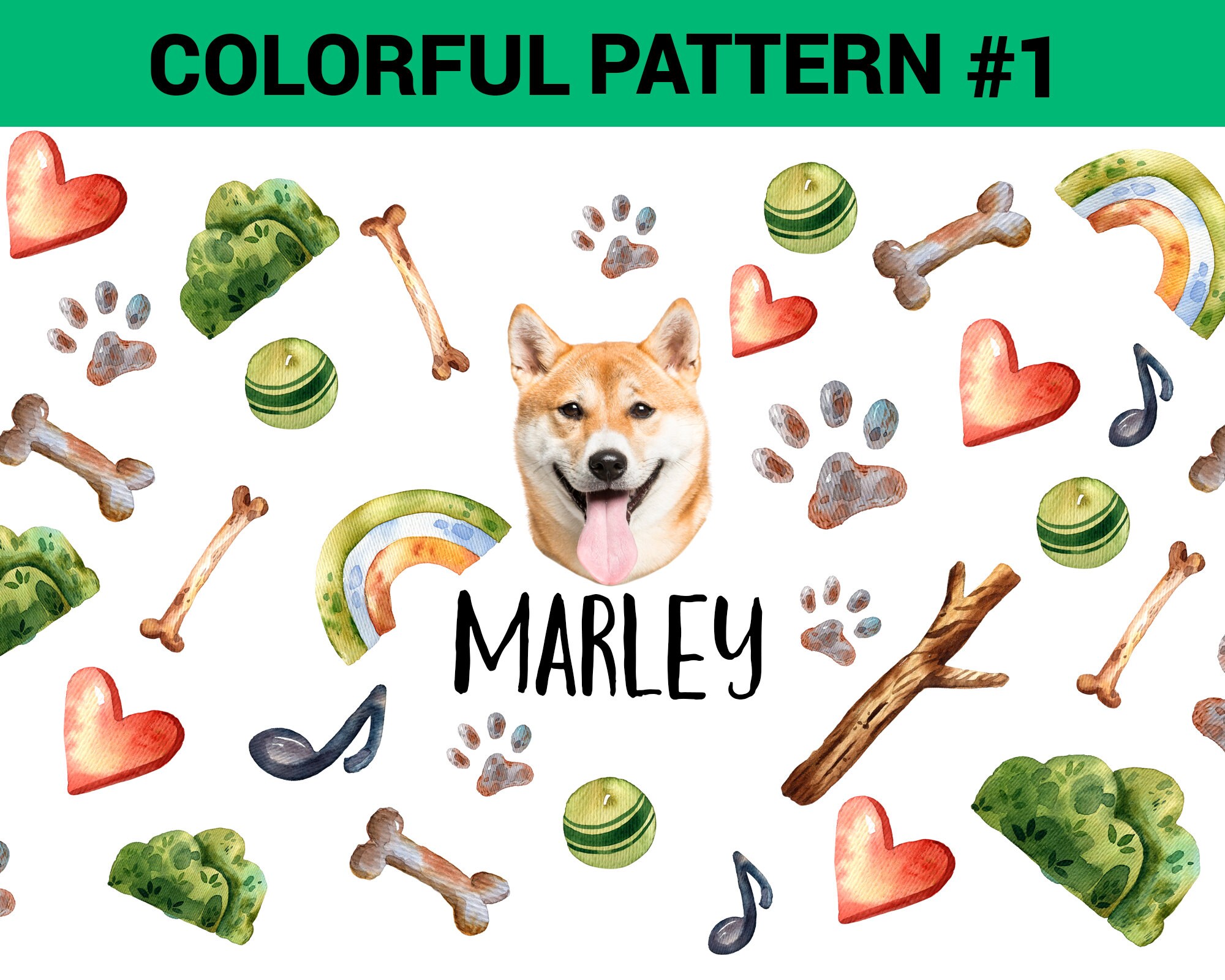 Custom Dog Bandana Dog Name Bandana Personalized Dog Etsy