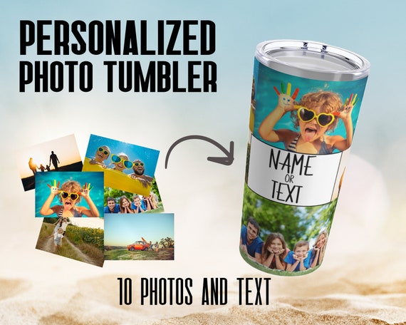 Personalisierter Fotobecher Fotocollage Reisebecher mit Foto Geburtstagsgeschenk für Freund Personalisierte Fototasse Personalisierte Kaffeebecher