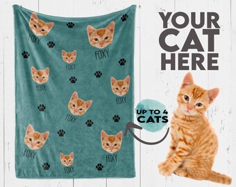 blanket with cats