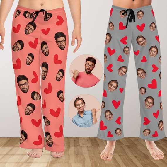 Pyjamas with your face on them sale