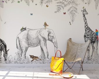 Bordure Enfants Animaux vert Livingwalls Lovely Friends 30309-1 Bordure Enfants Animaux vert Livingwalls Lovely Friends 30309-1