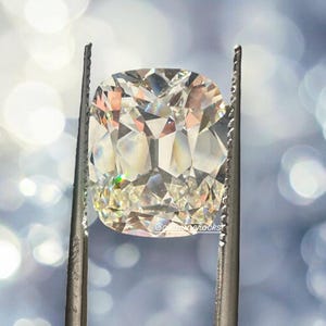 Elongated Old Mine Cut Antique Cushion Diamond Simulant Cubic Zirconia Style C