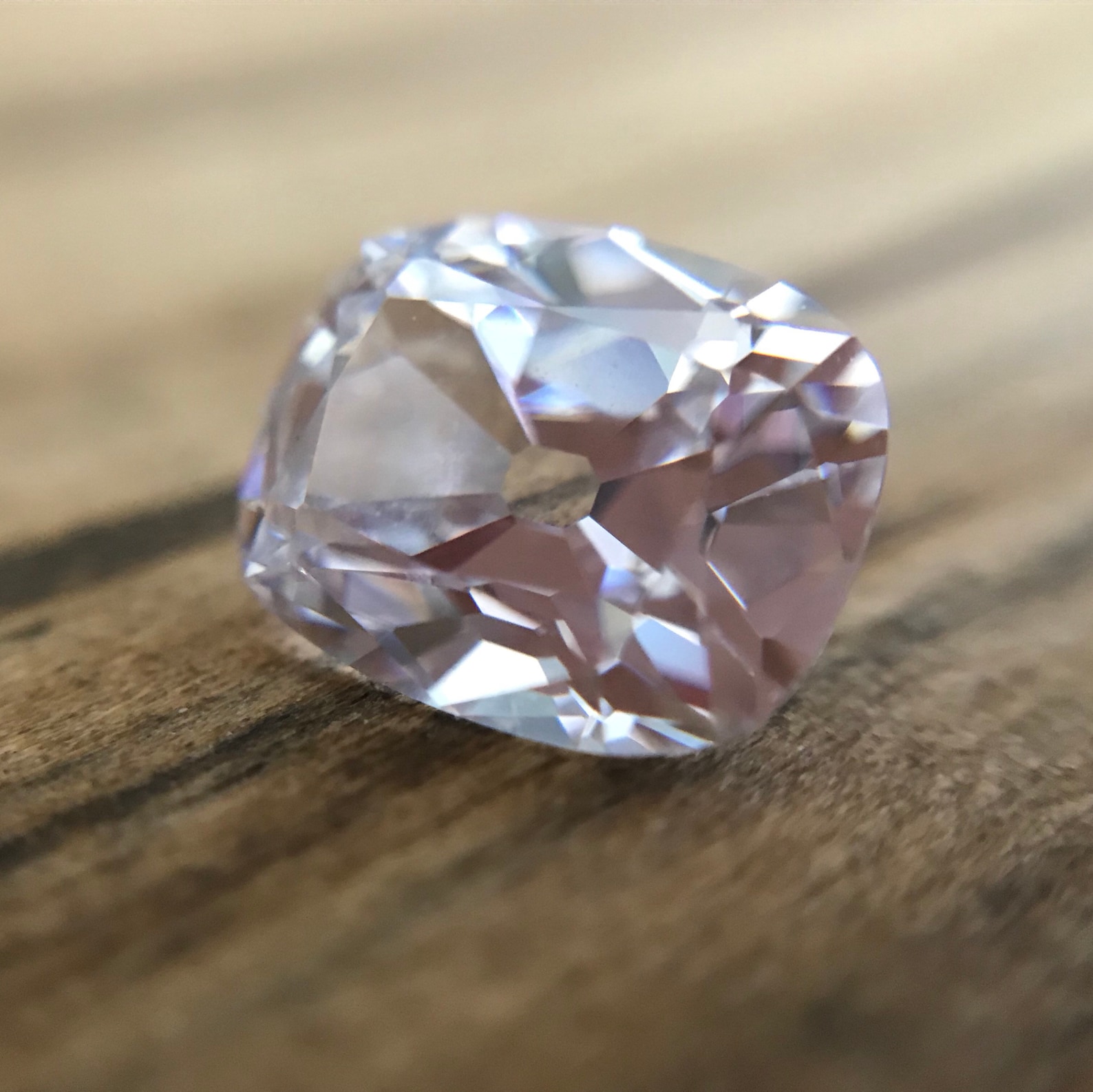 Elongated Old Mine Cut Antique Cushion Diamond Simulant Cubic Etsy
