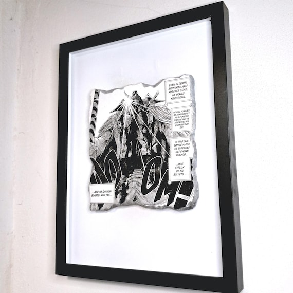 Wall Art Inspired by One Piece – Whitebeard's Death Standing