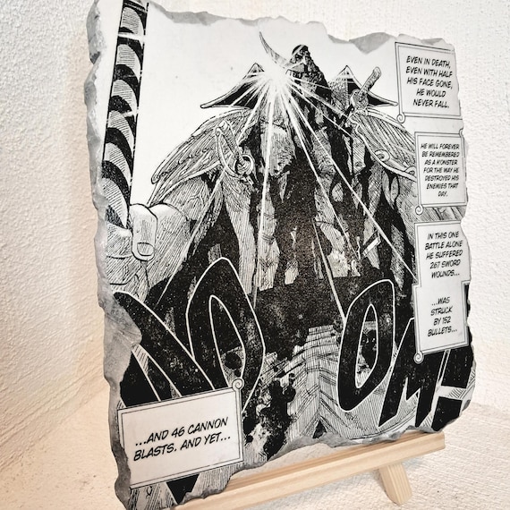 Wall Art Inspired by One Piece – Whitebeard's Death Standing
