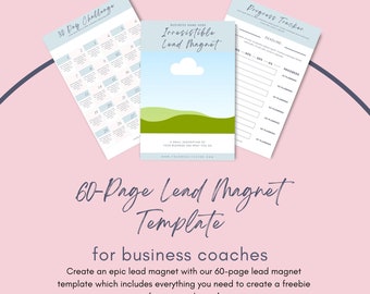 Plantillas Lead Magnet / Plantilla de Coaching / Libro de Trabajo de Coaching / Hojas de Trabajo para Entrenadores / Herramientas de Coaching / Plantilla de Libro de Trabajo / Entrenador de Vida