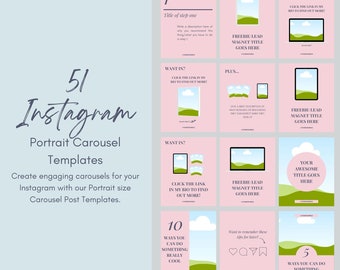 Instagram Carousel Coaching |  Instagram Carousel Templates | Instagram Carousel Post | Carousel Template | Coaching Templates
