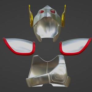 Pegasus Seiya Saint Seiya Full Armor + Helmet - STL 3D print file