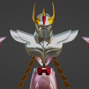 Phoenix Ikki Saint Seiya Full Armor + Helmet - STL 3D print file