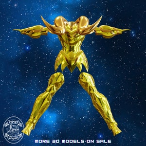 ARIES MU - Saint Seiya Full Armor - STL 3D print file