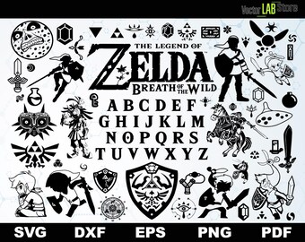 Download Zelda svg | Etsy