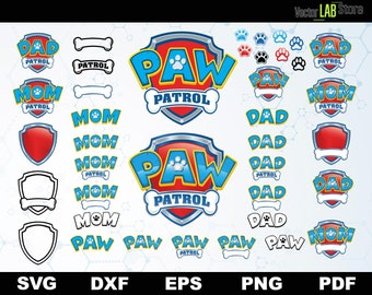 Download Paw patrol svg | Etsy