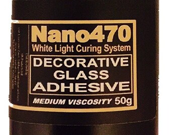 Nano470 Adhesivo decorativo de viscosidad media 50g