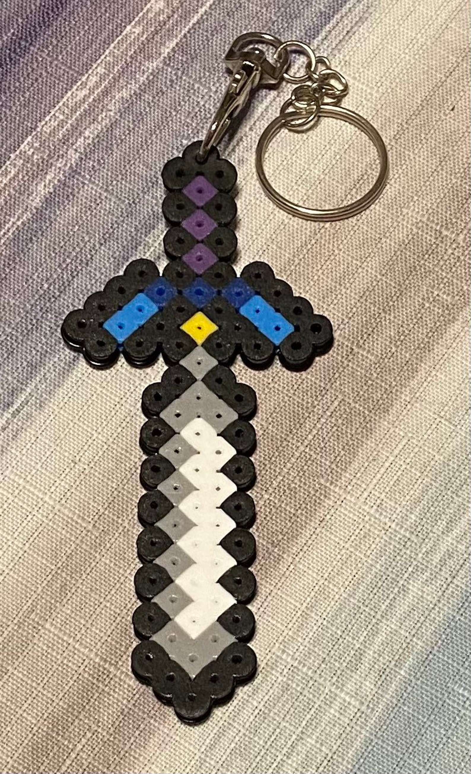 Legend of Zelda Master Sword keychain Etsy
