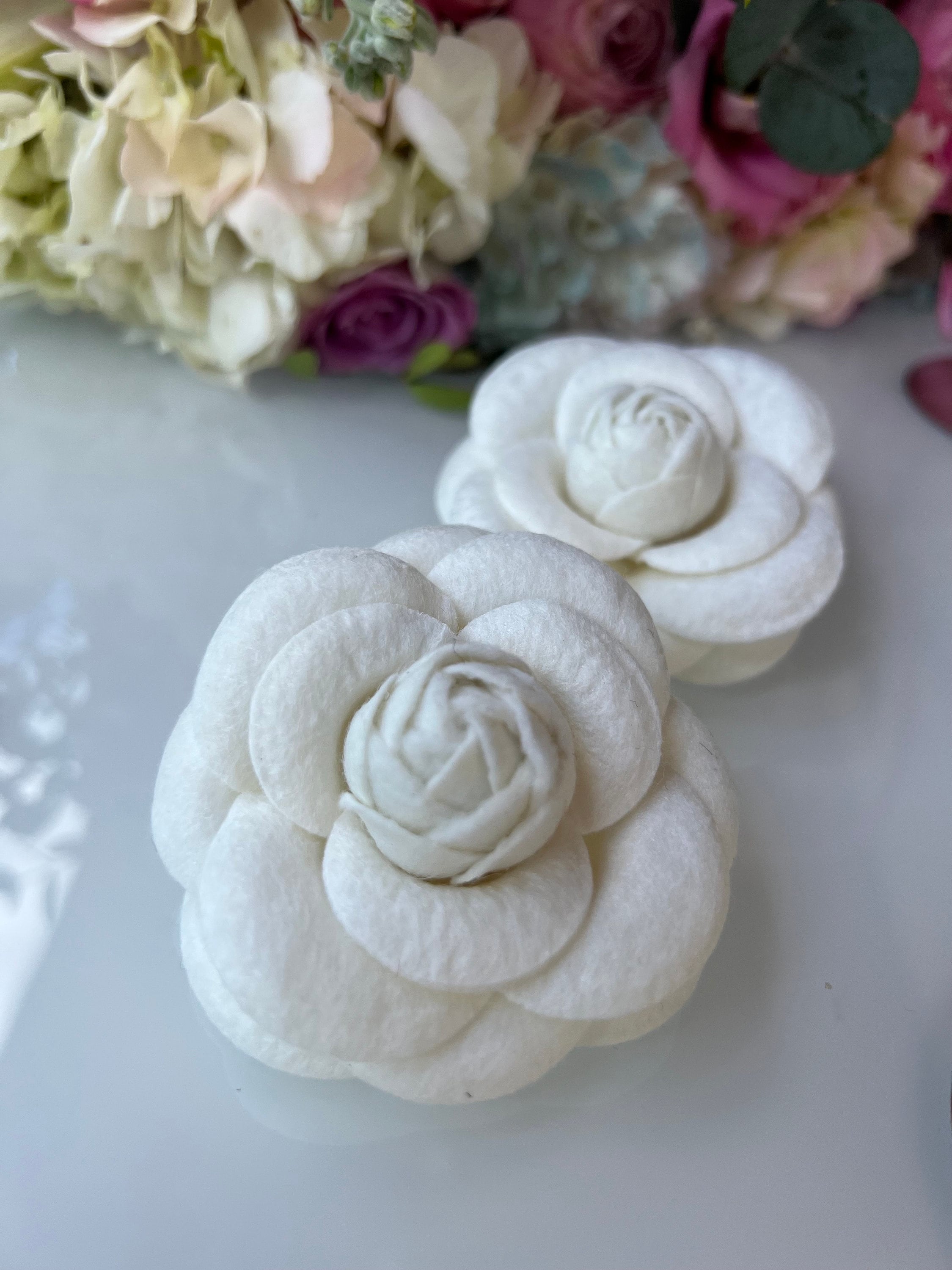 Chanel Flower Brooch - Etsy Chanel Flower Brooch - Etsy