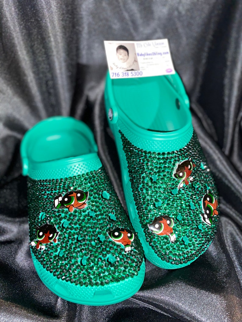  Custom Crocs  Bling Crocs  bedazzled crocs  bling 