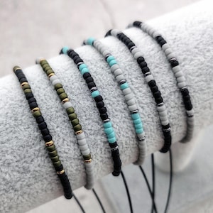 Unisex Personalized Morse Code Bracelet, Friendship bracelet, Matching bracelets, Handmade Personalized gift for Boyfriend, Partner, friend