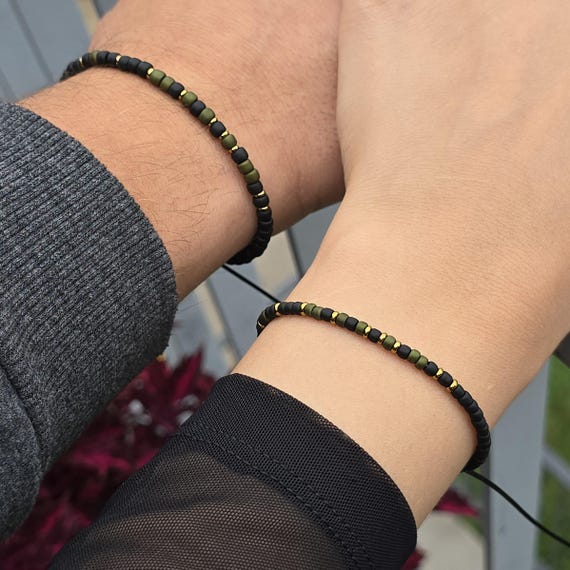 Braccialetto da uomo con codice Morse personalizzato per papà, braccialetto con codice Morse con foto personalizzata, regalo per lui, fidanzato, papà