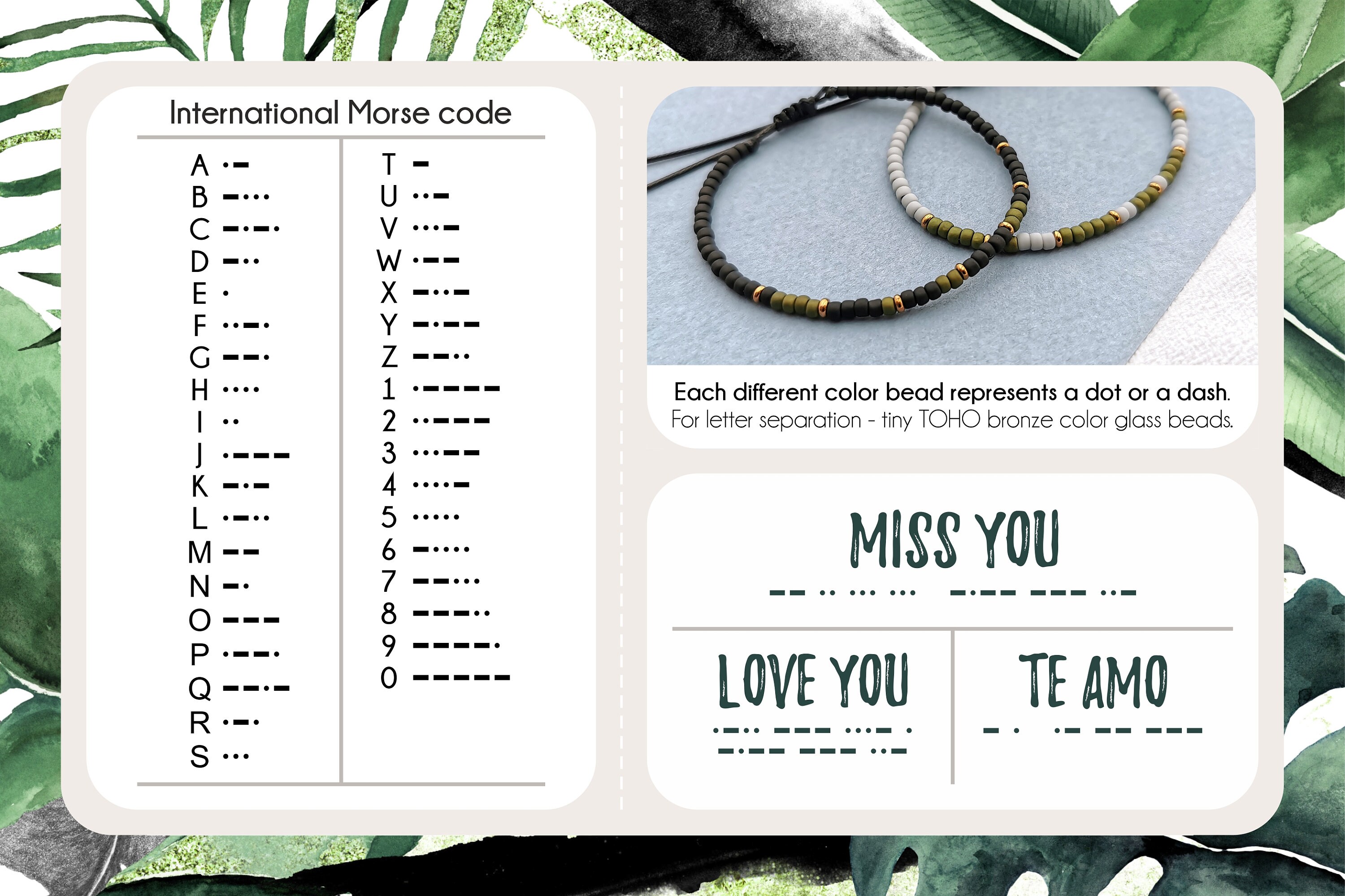 Vivaday Bracciali Per Coppie In Acciaio Inox Nero Con Codice Morse E Zirconi – Set Coordinato Regalo Anniversario