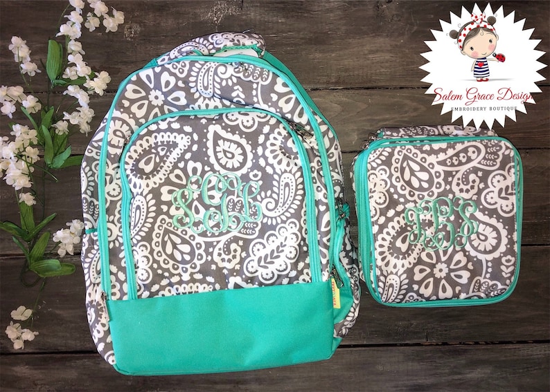 Parker Paisley Lunch Box