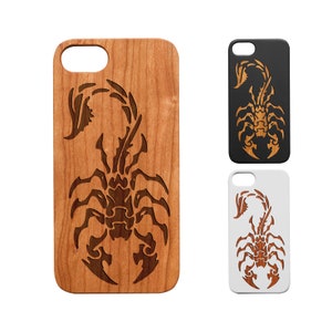 Scorpion Tattoo Hard \u0026 Leather Flip Case Iphone 13 Pro Max | Etsy Hong Kong