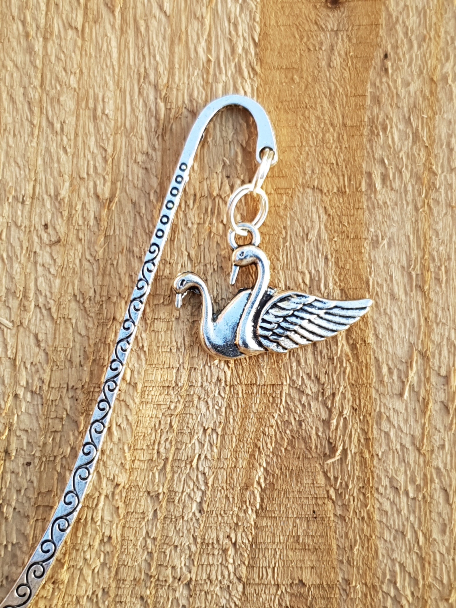 Swans Bookmark 38 Etsy